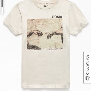 pacsun like new “rome” graphic tee